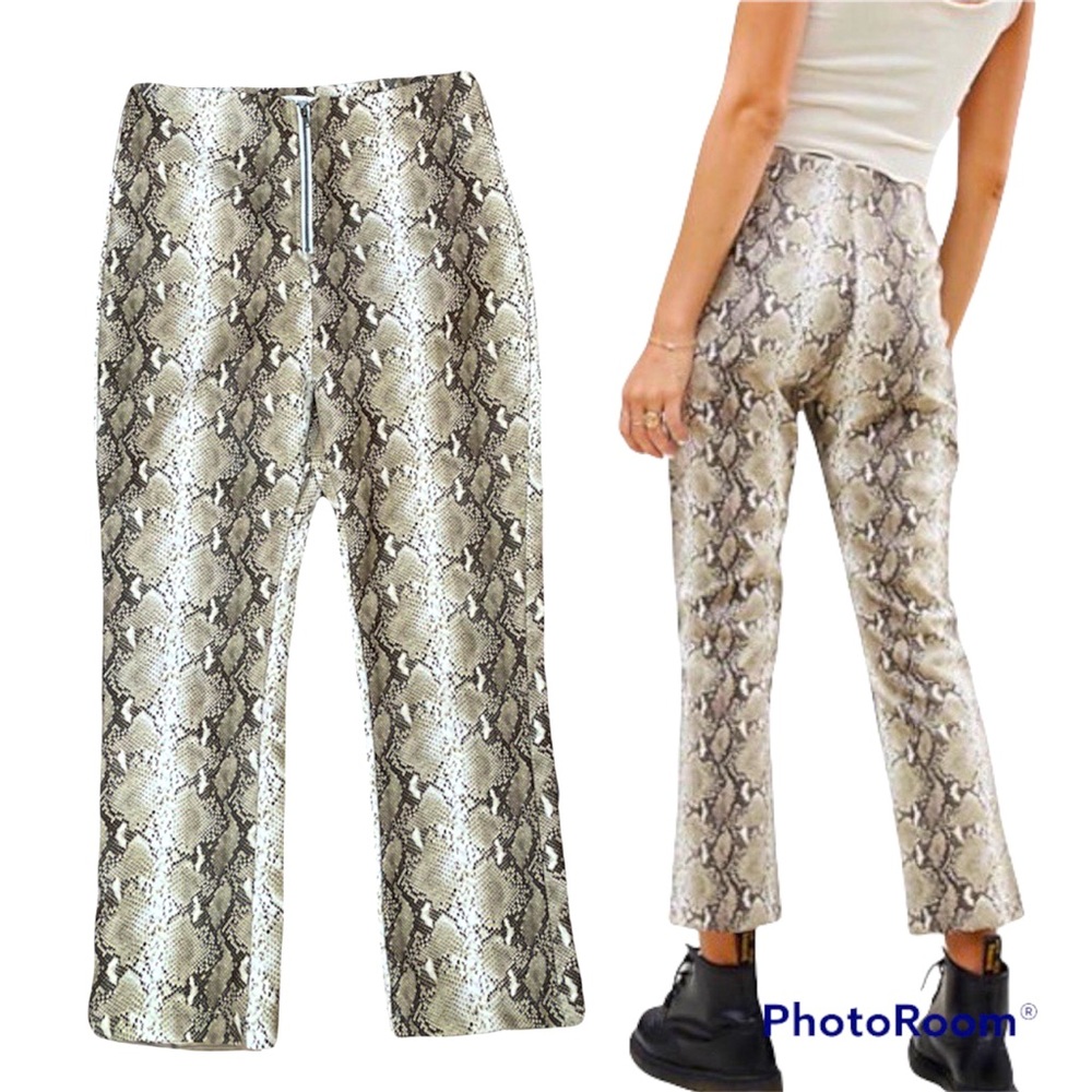 Nwot Wild Honey snake skin pants